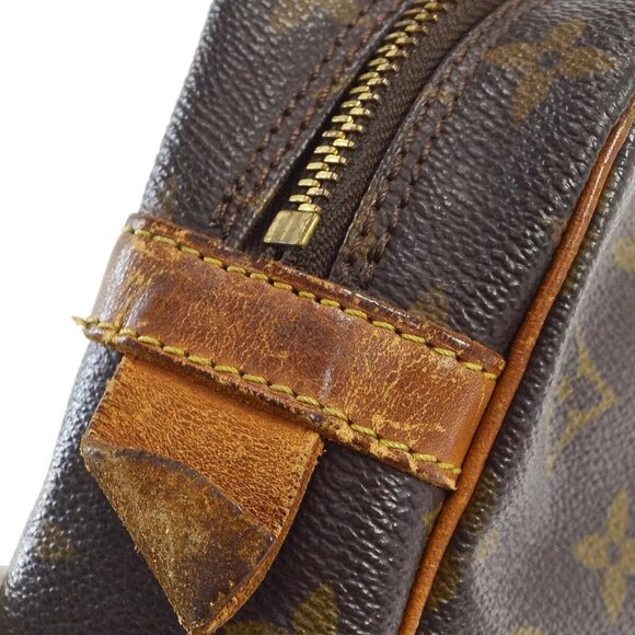 Louis Vuitton COMPIEGNE 28 CLUCTH BAG PURSE MONOGRAM - Picture 5 of 10